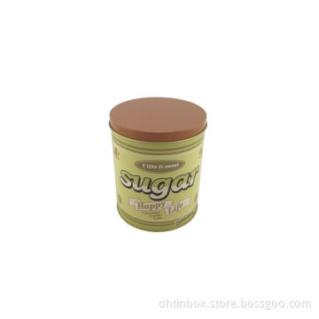 sugar storage tin, sugar container, sugar canister